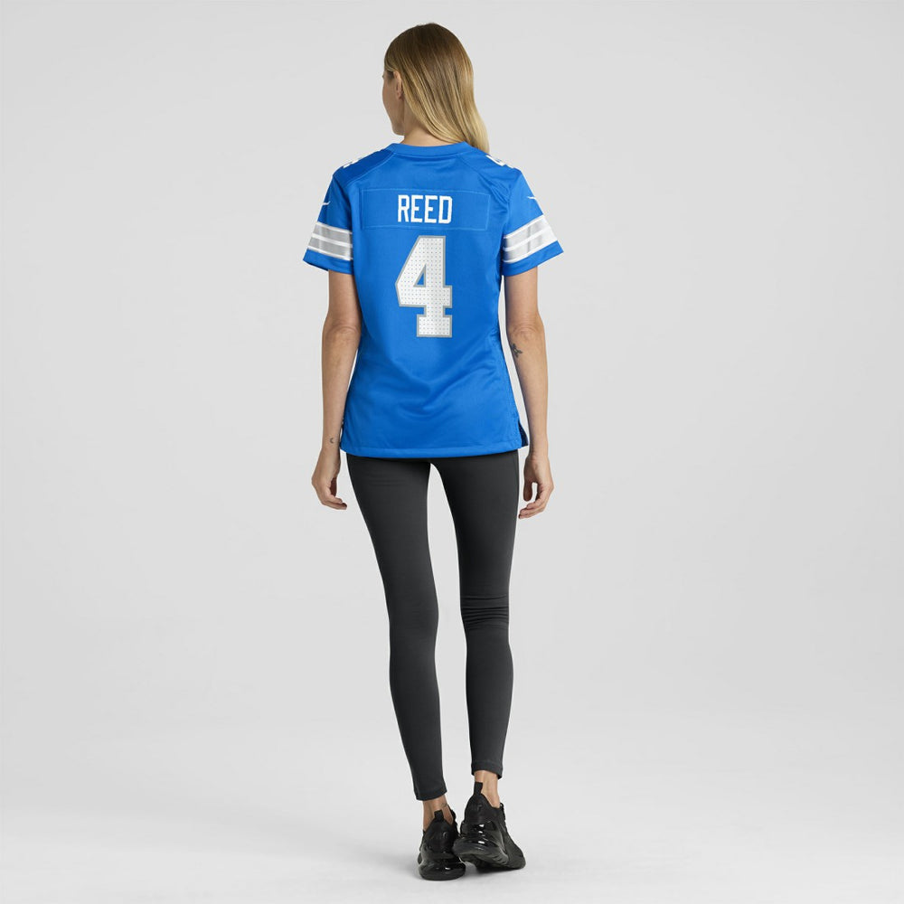 D.J. Reed  Women's Team Game Jersey - Detroit Lions