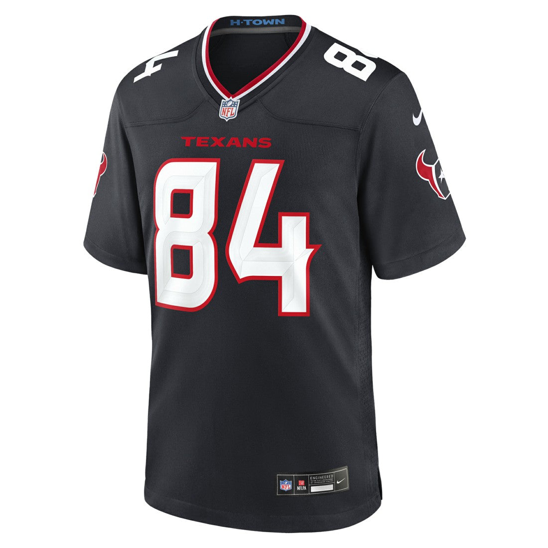 Justin Watson  Team Game Jersey - Houston Texans