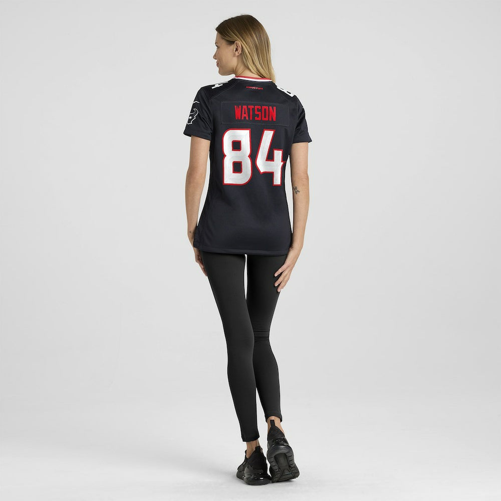 Justin Watson  Women's Team Game Jersey - Houston Texans