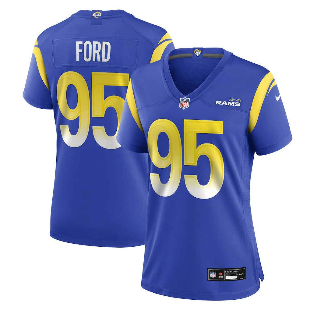 Poona Ford  Women's Team Game Jersey - Los Angeles Rams