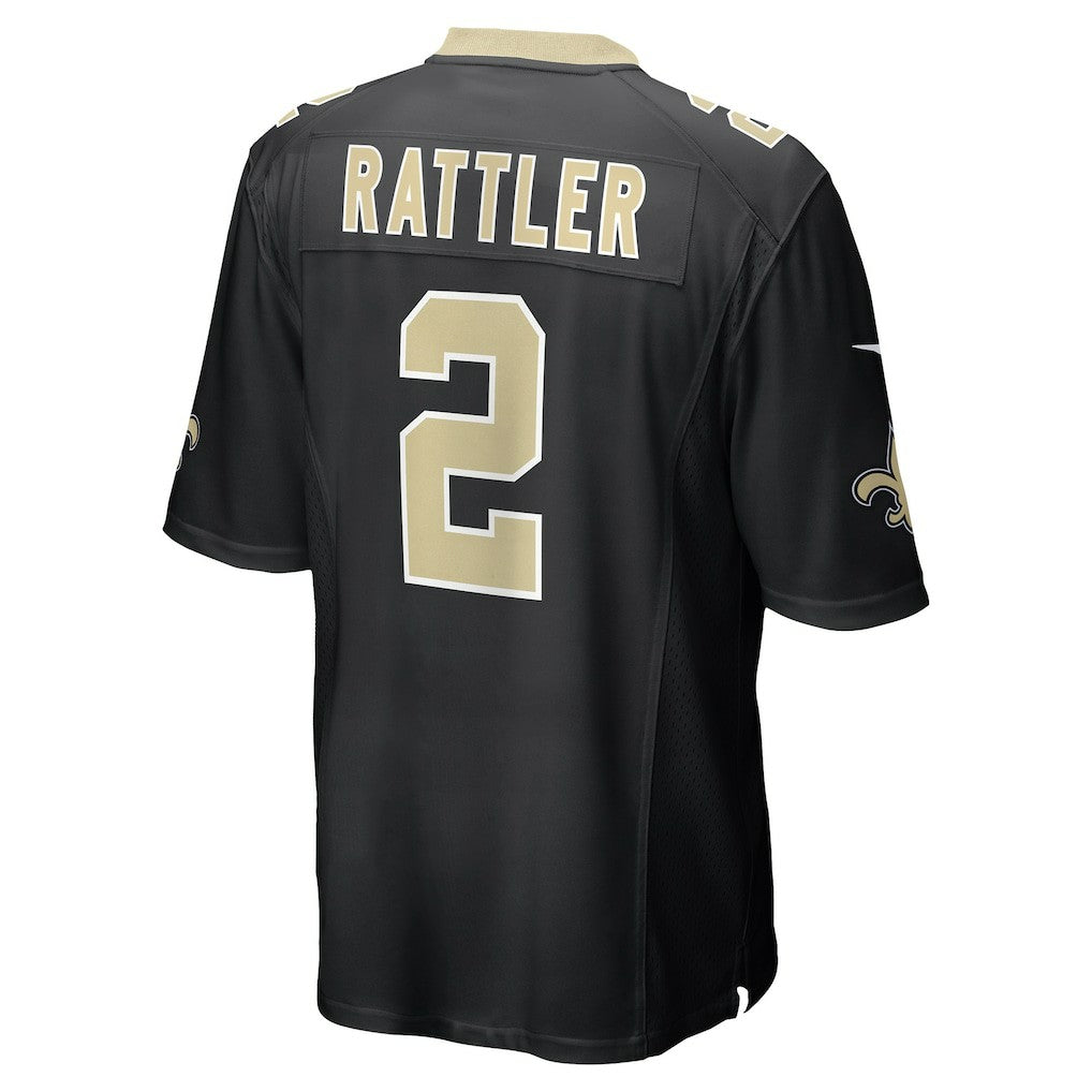 Spencer Rattler  Team Game Jersey - New Orleans Saints