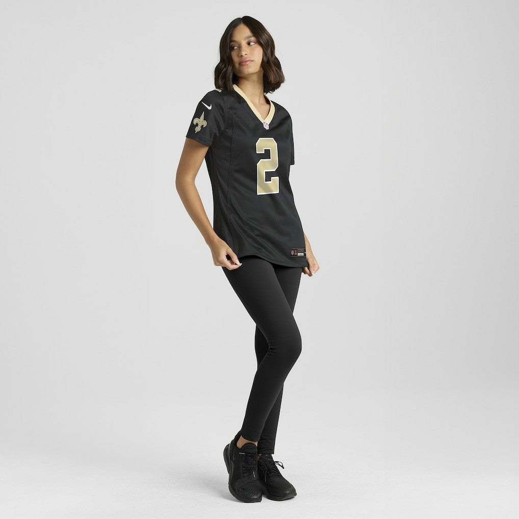 Spencer Rattler  Women's Team Game Jersey - New Orleans Saints