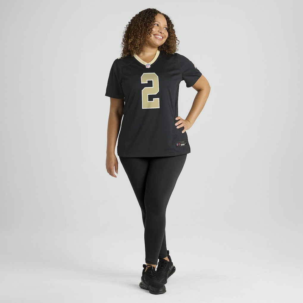Spencer Rattler  Women's Team Game Jersey - New Orleans Saints