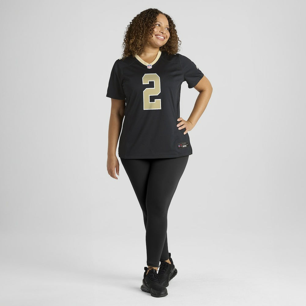 Spencer Rattler  Women's Team Game Jersey - New Orleans Saints