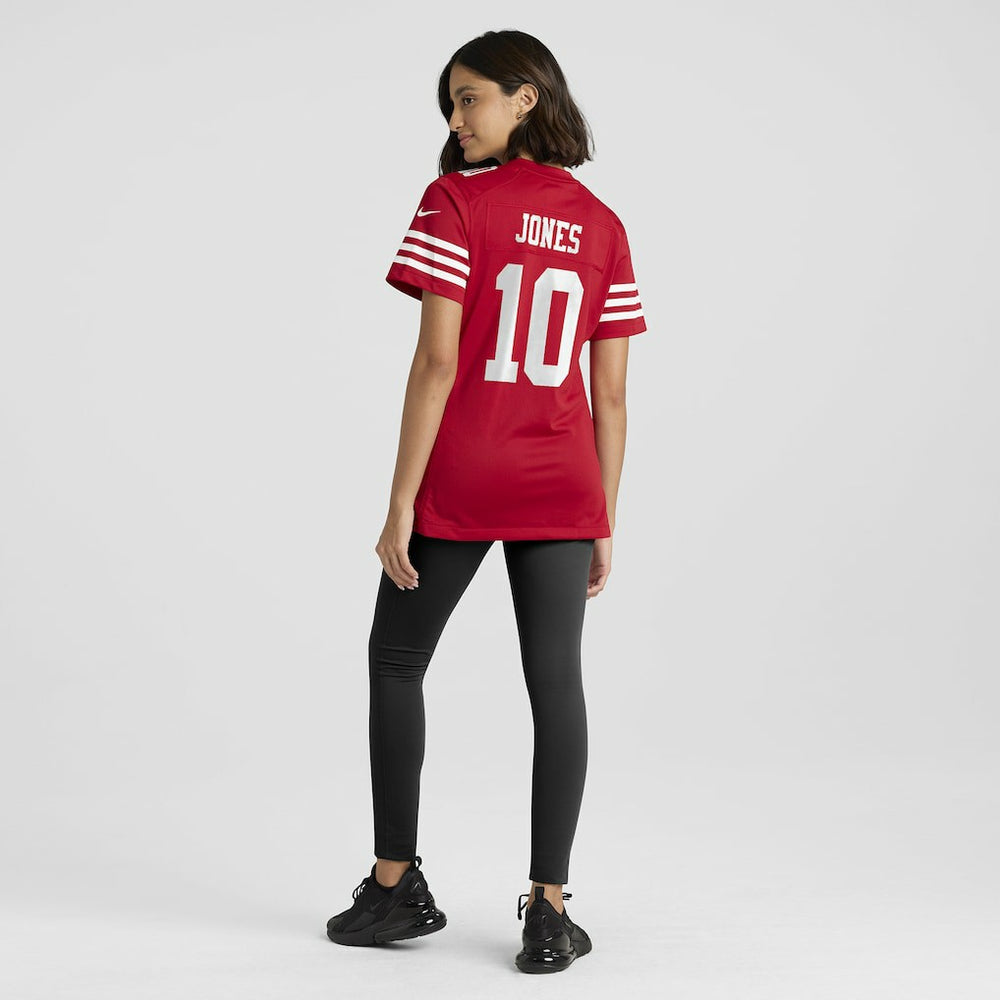 Mac Jones  Women's Team Game Jersey - San Francisco 49ers