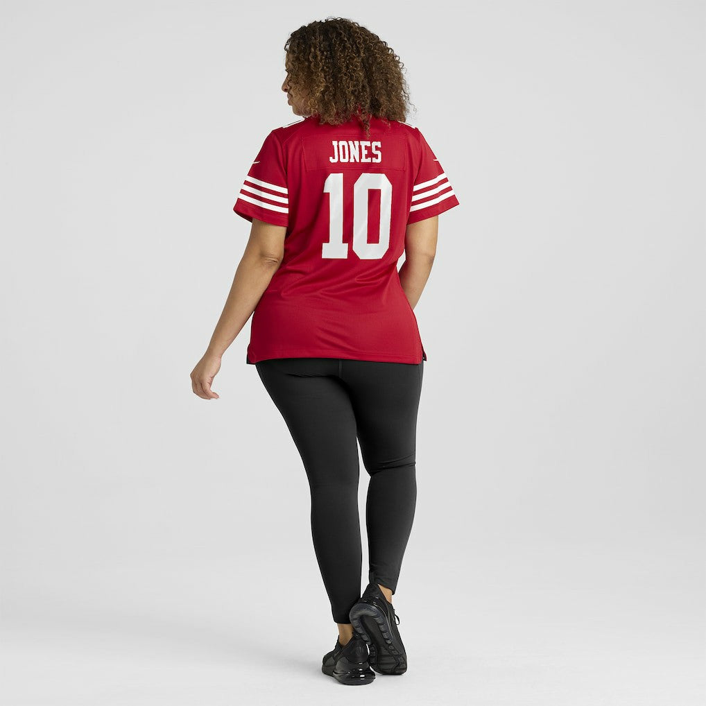 Mac Jones  Women's Team Game Jersey - San Francisco 49ers