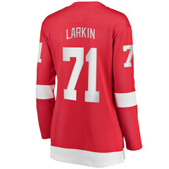 NHL Red Dylan Larkin Detroit Red Wings Fanatics Women's Breakaway Jersey