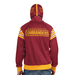 Pro Player Helmet Full-Zip Hooded Track Jacket - Washington Commanders