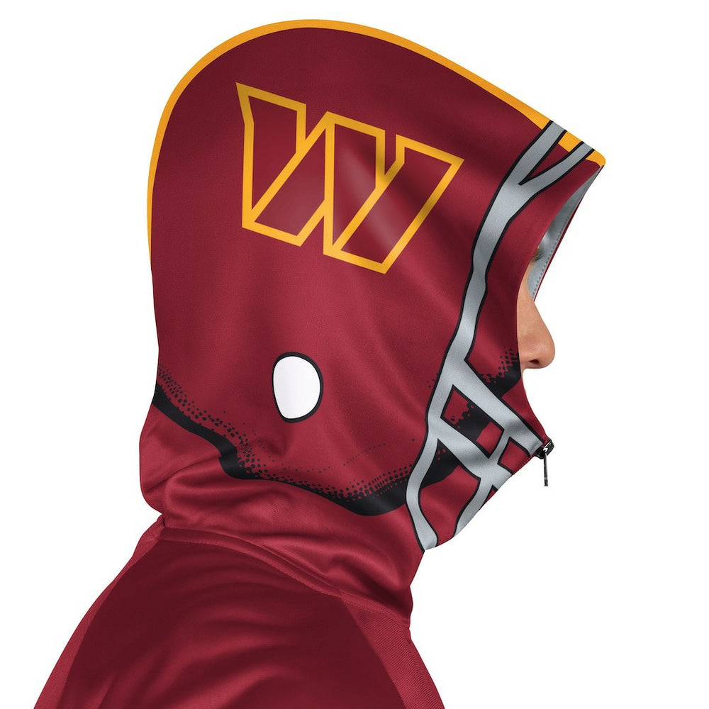 Pro Player Helmet Full-Zip Hooded Track Jacket - Washington Commanders