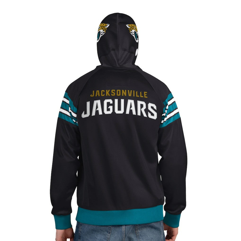 Pro Player Helmet Full-Zip Hooded Track Jacket - Jacksonville Jaguars