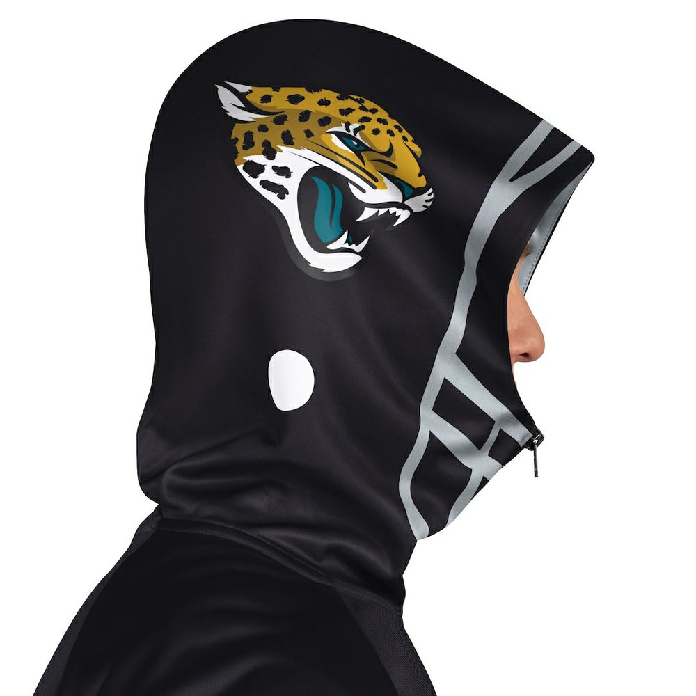 Pro Player Helmet Full-Zip Hooded Track Jacket - Jacksonville Jaguars