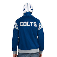 Pro Player Helmet Full-Zip Hooded Track Jacket - Indianapolis Colts