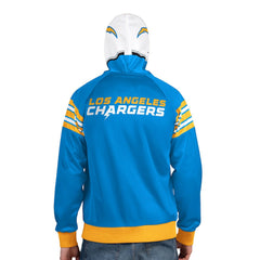 Pro Player Helmet Full-Zip Hooded Track Jacket - Los Angeles Chargers