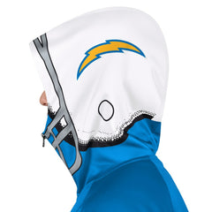 Pro Player Helmet Full-Zip Hooded Track Jacket - Los Angeles Chargers