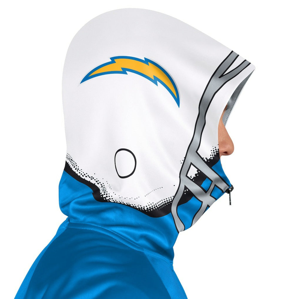 Pro Player Helmet Full-Zip Hooded Track Jacket - Los Angeles Chargers