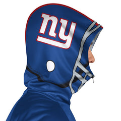 Pro Player Helmet Full-Zip Hooded Track Jacket - New York Giants