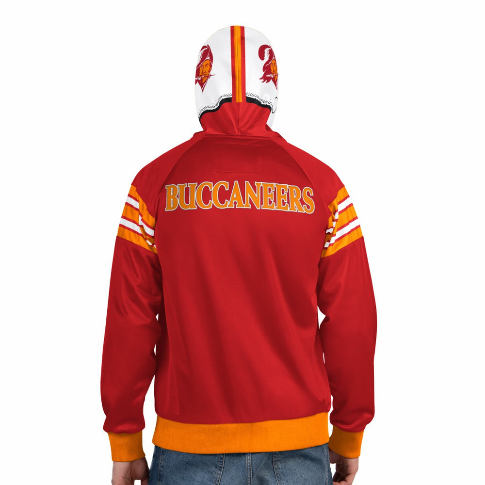 Pro Player Retro Helmet Full-Zip Hooded Track Jacket - Tampa Bay Buccaneers