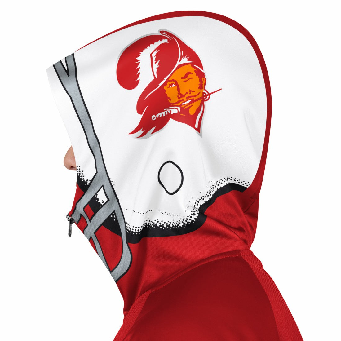 Pro Player Retro Helmet Full-Zip Hooded Track Jacket - Tampa Bay Buccaneers