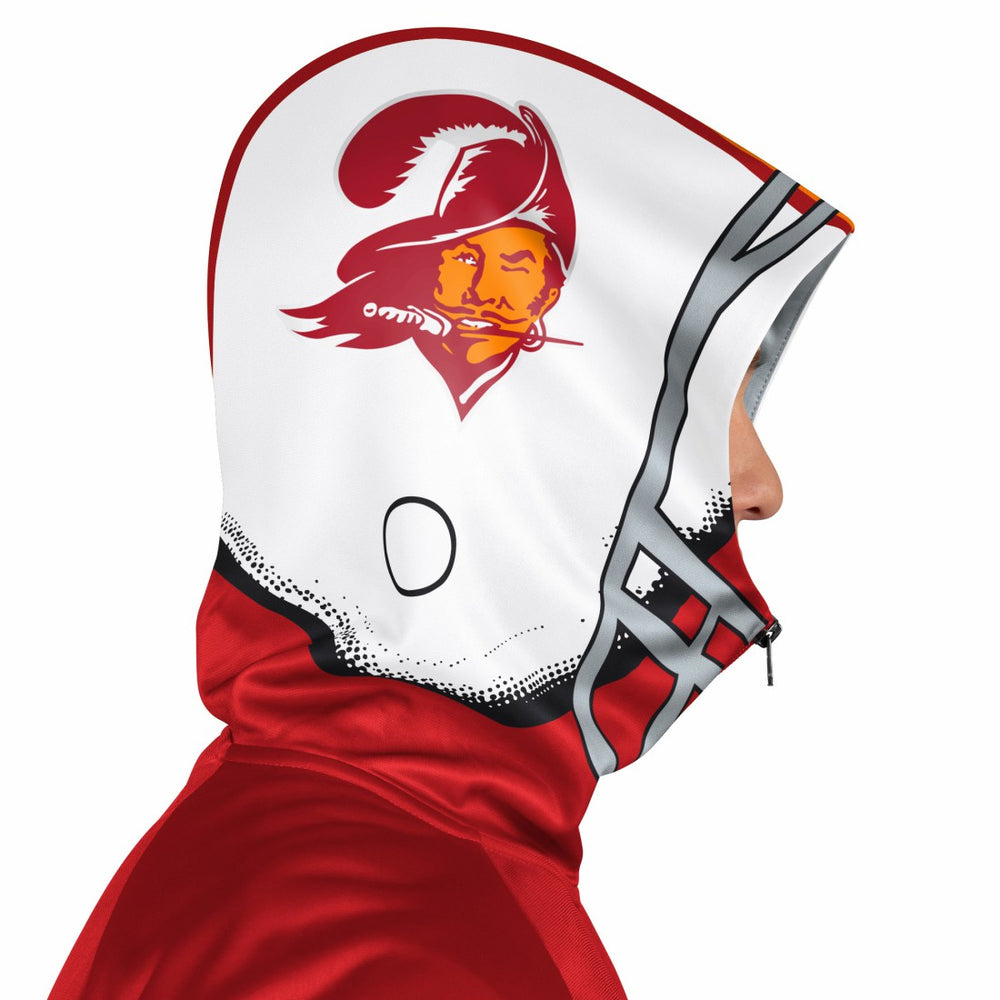 Pro Player Retro Helmet Full-Zip Hooded Track Jacket - Tampa Bay Buccaneers