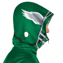 Pro Player Retro Helmet Full-Zip Hooded Track Jacket - Philadelphia Eagles