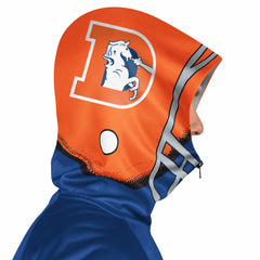 Pro Player Retro Helmet Full-Zip Hooded Track Jacket - Denver Broncos