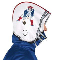 Pro Player Retro Helmet Full-Zip Hooded Track Jacket - New England Patriots