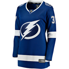 NHL Blue Yanni Gourde Tampa Bay Lightning Fanatics Women's Home Breakaway Player Jersey
