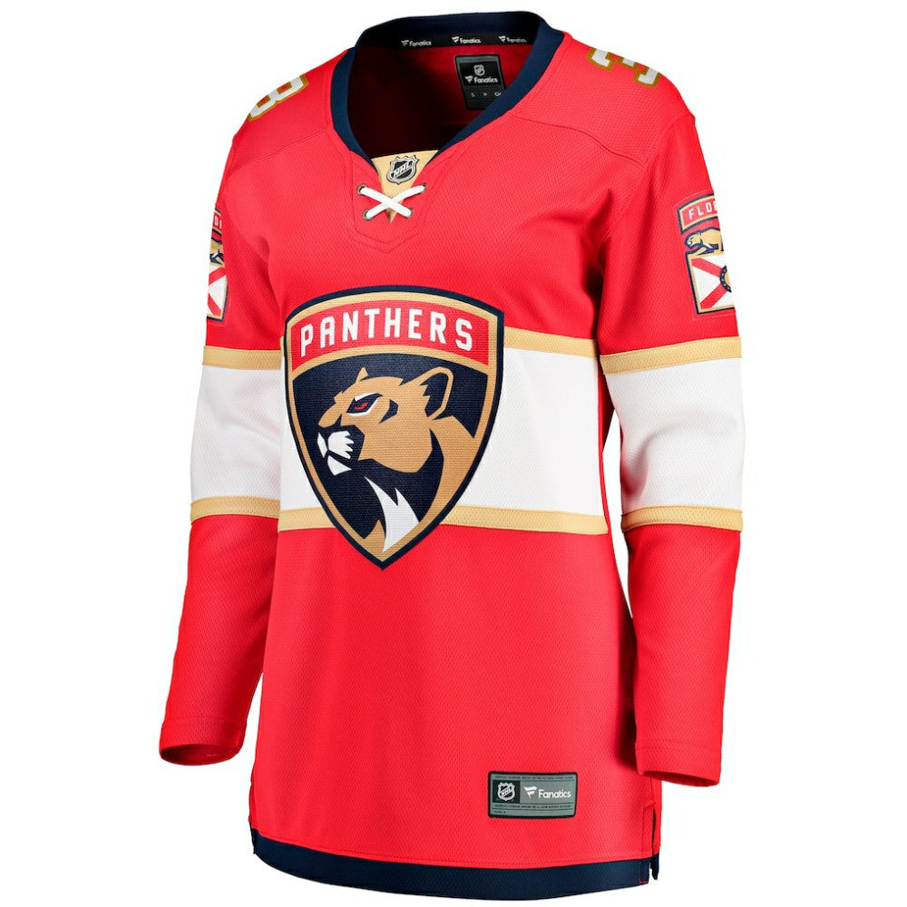 NHL Red Seth Jones Florida Panthers Fanatics Women's Home Breakaway Player Jersey