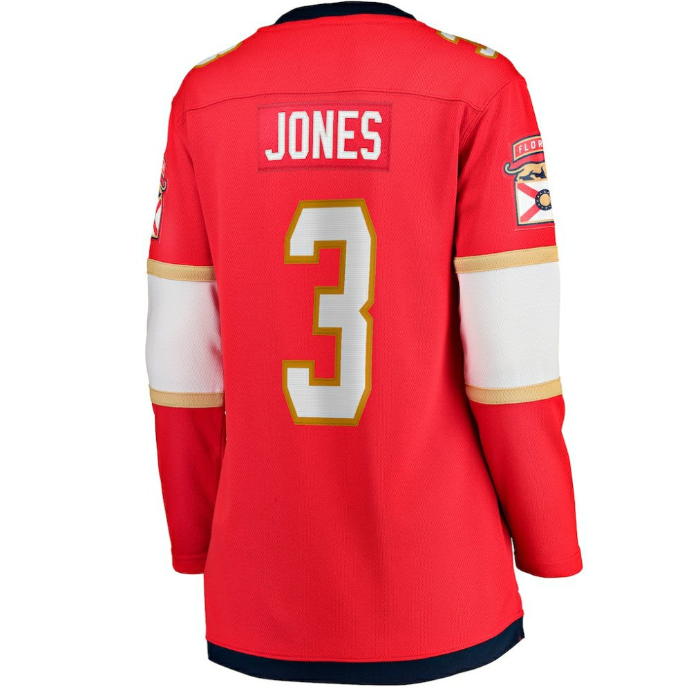 NHL Red Seth Jones Florida Panthers Fanatics Women's Home Breakaway Player Jersey