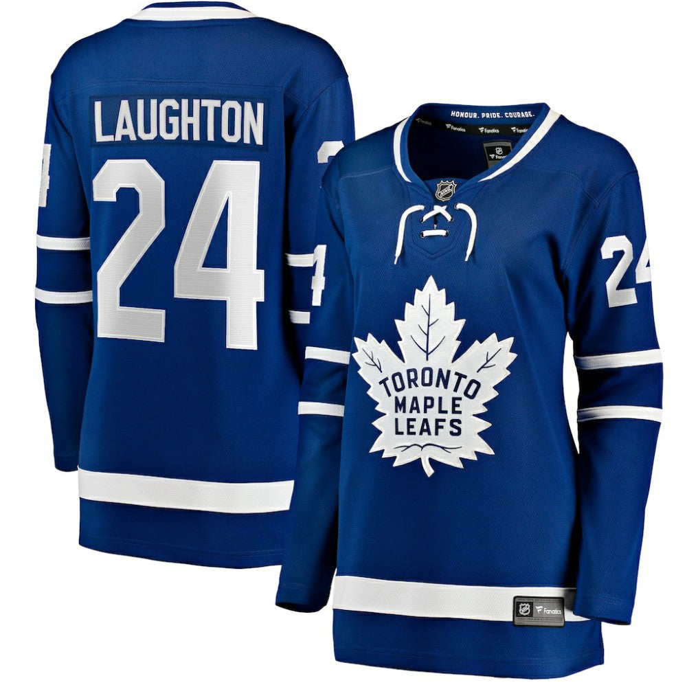 NHL Blue Scott Laughton Toronto Maple Leafs Fanatics Women's Home Breakaway Player Jersey