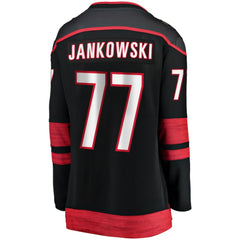 NHL Black Mark Jankowski Carolina Hurricanes Fanatics Women's Home Breakaway Player Jersey