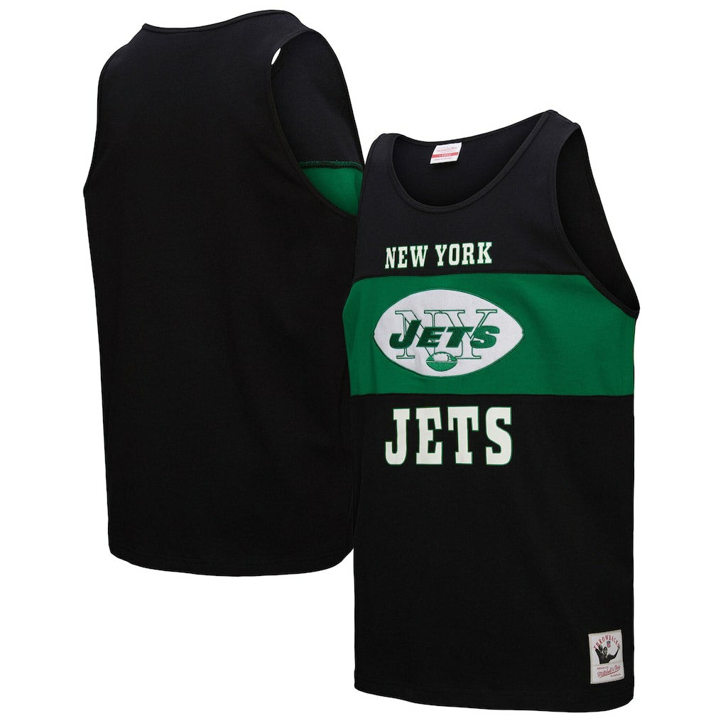 Retro Colorblock Tank Top - New York Jets