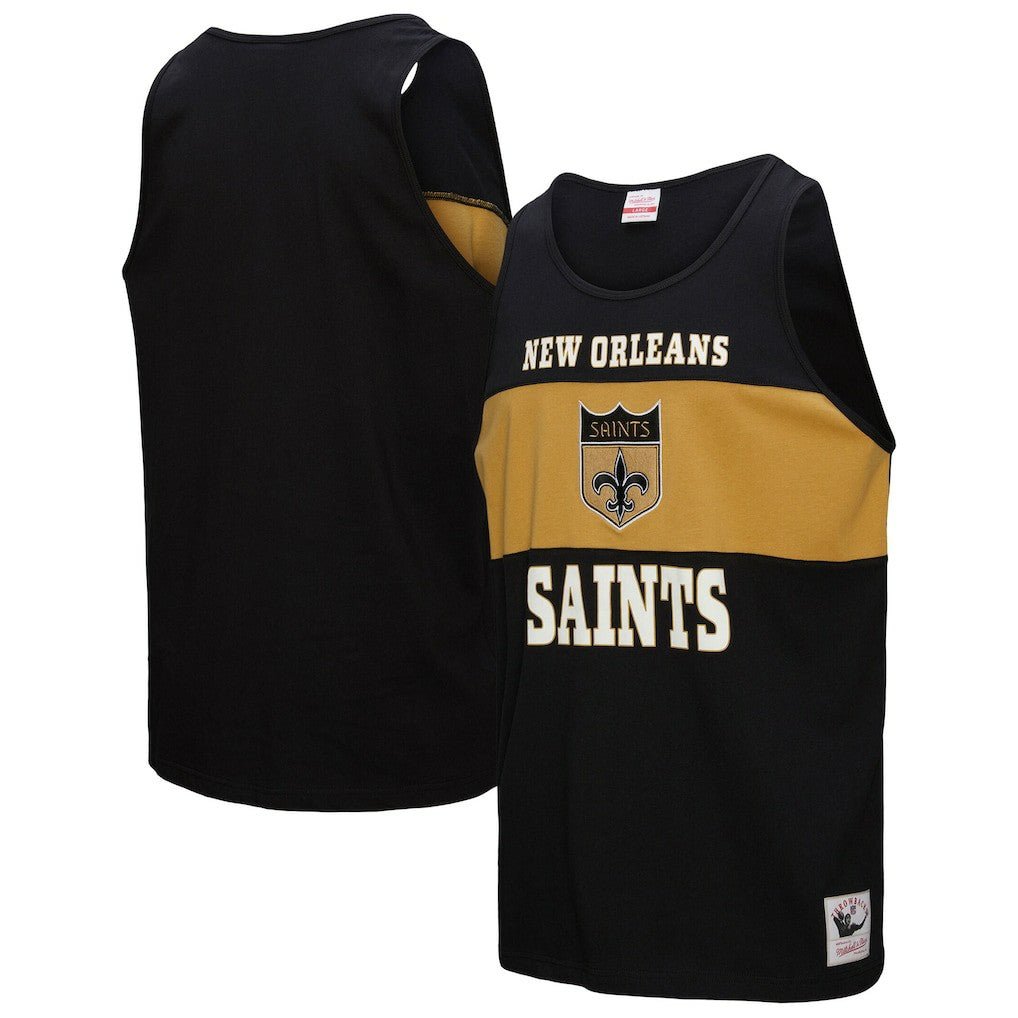 Retro Colorblock Tank Top - New Orleans Saints
