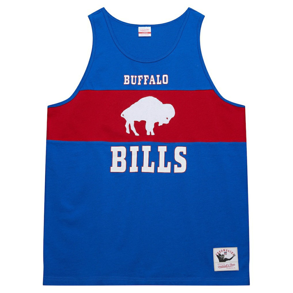 Retro Colorblock Tank Top - Buffalo Bills