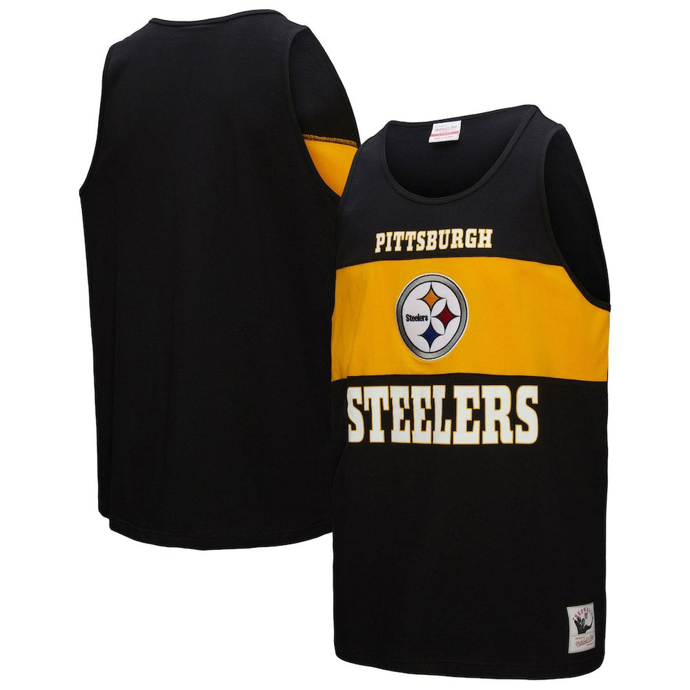 Retro Colorblock Tank Top - Pittsburgh Steelers