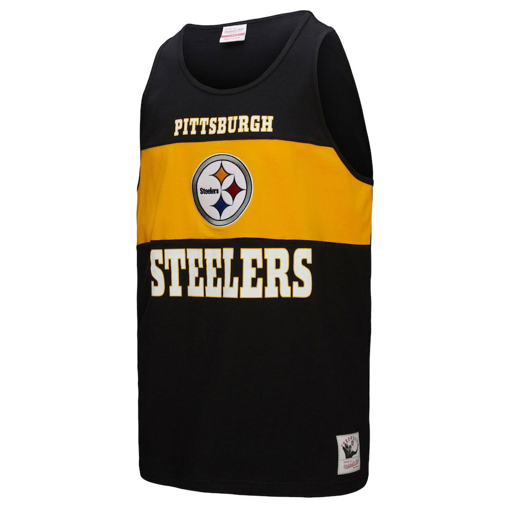 Retro Colorblock Tank Top - Pittsburgh Steelers