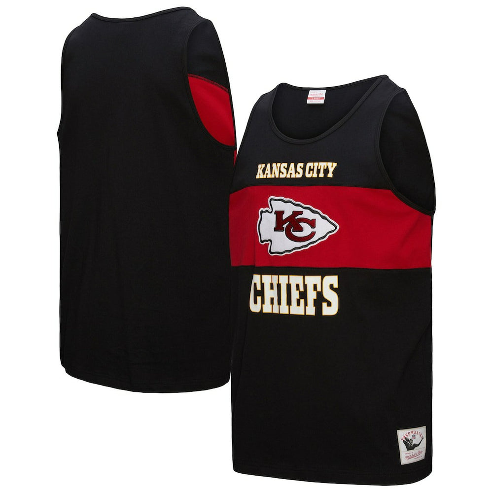 Retro Colorblock Tank Top - Kansas City Chiefs