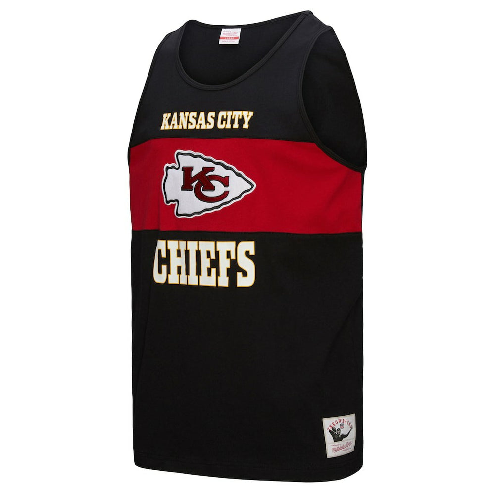 Retro Colorblock Tank Top - Kansas City Chiefs