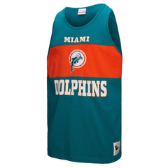 Retro Colorblock Tank Top - Miami Dolphins