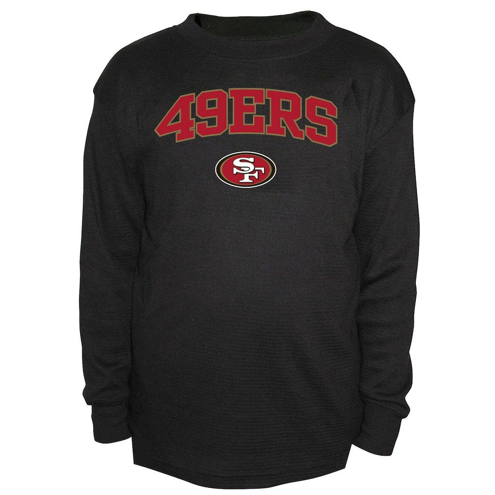 Big & Tall Thermal Long Sleeve Crew Neck T-Shirt - San Francisco 49ers