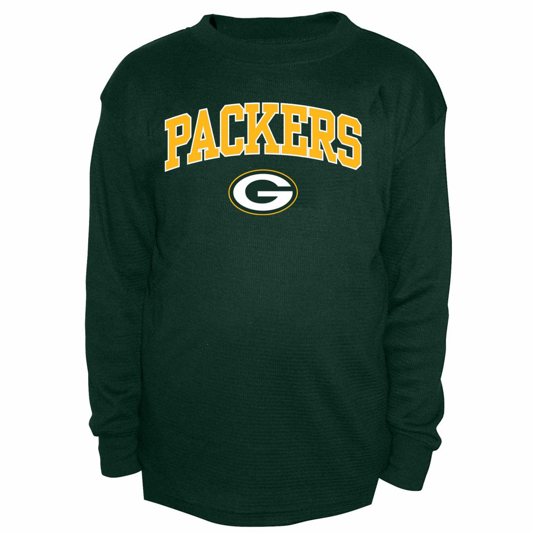 Big & Tall Thermal Long Sleeve Crew Neck T-Shirt - Green Bay Packers
