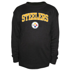 Big & Tall Thermal Long Sleeve Crew Neck T-Shirt - Pittsburgh Steelers