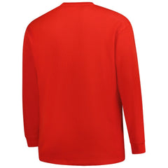 Big & Tall Throwback Thermal Long Sleeve T-Shirt - Houston Texans