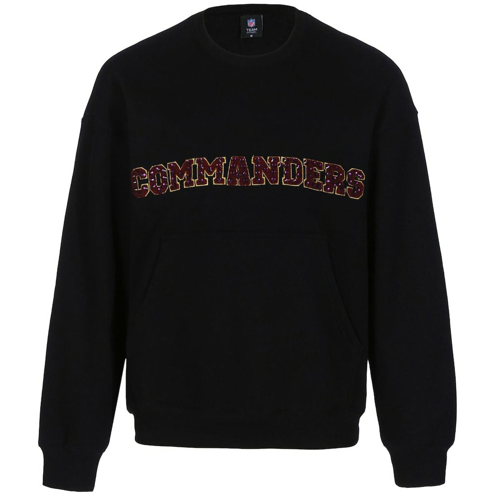 Cuce Women's Chenille Jeweled Sweatshirt - Washington Commanders