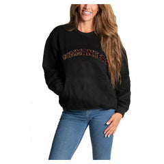 Cuce Women's Chenille Jeweled Sweatshirt - Washington Commanders