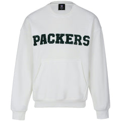 Cuce Women's Chenille Jeweled Sweatshirt - Green Bay Packers