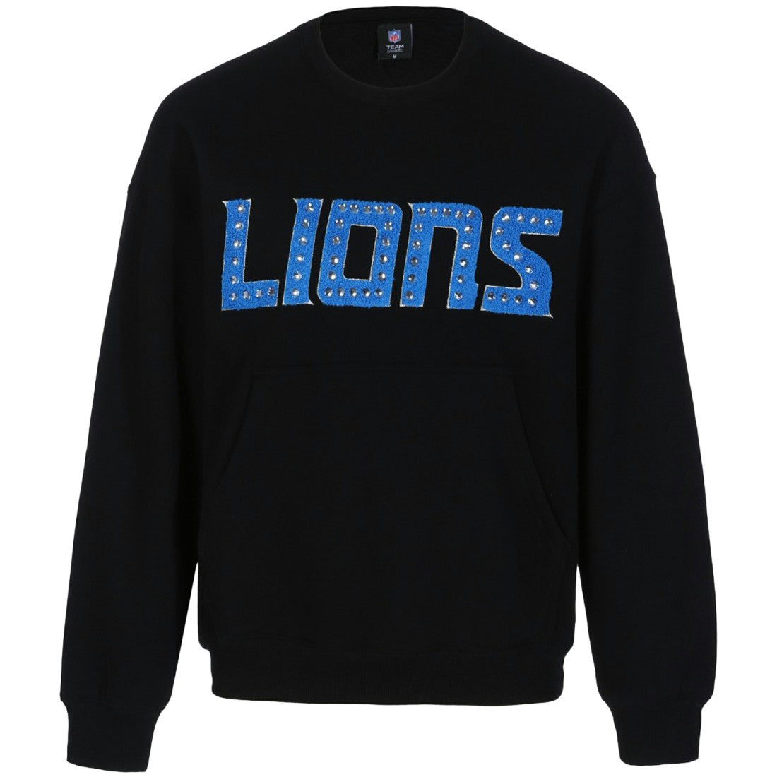Cuce Women's Chenille Jeweled Sweatshirt - Detroit Lions