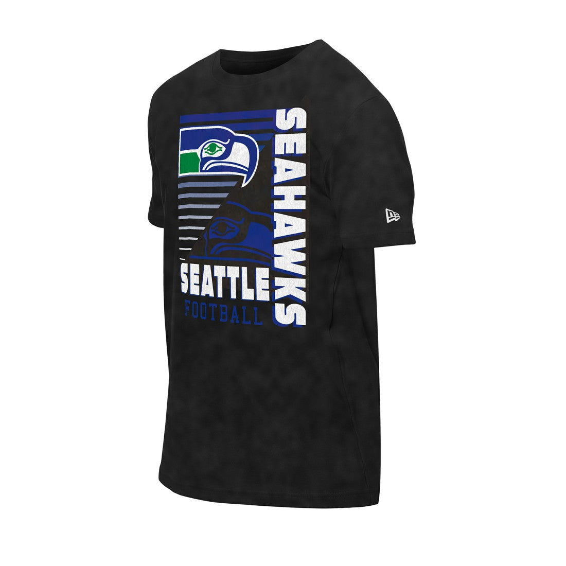 Retro Logo Enzyme Washed Oversized T-Shirt - Seattle Seahawks