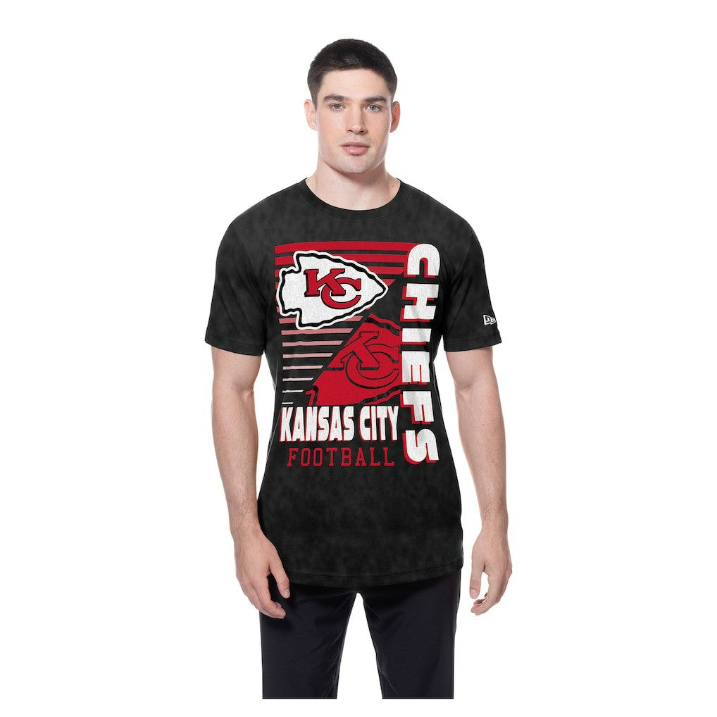 Enzyme Washed Oversized T-Shirt - Kansas City Chiefs