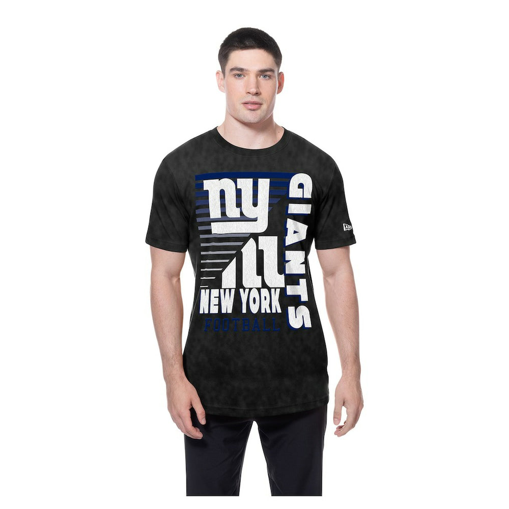 Enzyme Washed Oversized T-Shirt - New York Giants